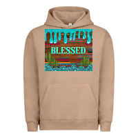 Pigment Burro blessed annd cactus with gemstone tumbler Urban Hoodie - Artiststas