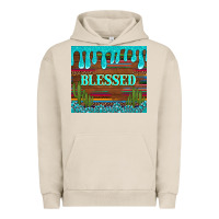 Pigment French Oak blessed annd cactus with gemstone tumbler Urban Hoodie - Artiststas
