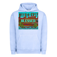 Pigment Grape Ice blessed annd cactus with gemstone tumbler Urban Hoodie - Artiststas