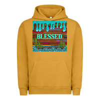 Pigment Peanut Butter blessed annd cactus with gemstone tumbler Urban Hoodie - Artiststas