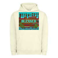 Pigment Pistachio blessed annd cactus with gemstone tumbler Urban Hoodie - Artiststas