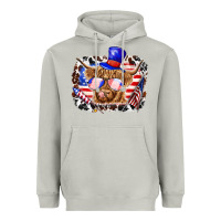 Moon Dust 4th of july cow Heavyweight Hoodie - texasbilliewilder