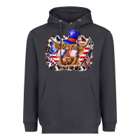 Smoke 4th of july cow Heavyweight Hoodie - texasbilliewilder
