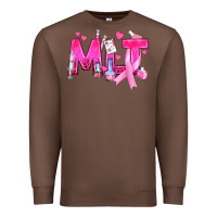Chestnut Medical Laboratory Technician Breast Cancer Premium Sweatshirt - texasbilliewilder