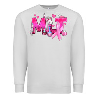 Dove Grey Medical Laboratory Technician Breast Cancer Premium Sweatshirt - texasbilliewilder
