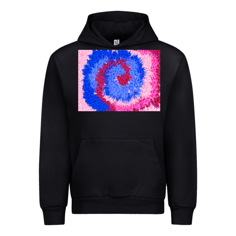 Tie Dye Background Colourful Leopard 3200x2400 Urban Hoodie by AdoDesignShop | Teevron