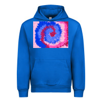 Cobalt tie dye background colourful leopard 3200x2400 Urban Hoodie - AdoDesignShop
