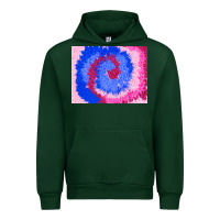 Forest Green tie dye background colourful leopard 3200x2400 Urban Hoodie - AdoDesignShop