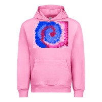 Fuchsia Pink tie dye background colourful leopard 3200x2400 Urban Hoodie - AdoDesignShop