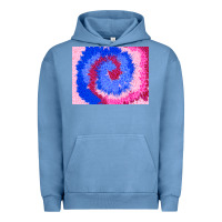Pigment Pebble Blue tie dye background colourful leopard 3200x2400 Urban Hoodie - AdoDesignShop