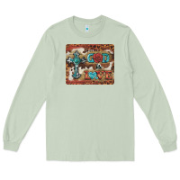 Matcha god is love cross Long Sleeve Tee - BarkalooDesign
