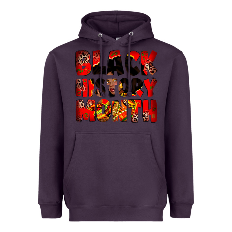 Black History Month Heavyweight Hoodie by Zillion Design Studio | Teevron