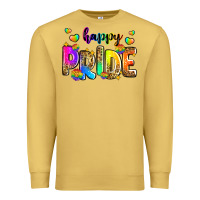 Antique Gold happy pride Premium Sweatshirt - Zillion Design Studio