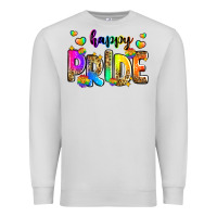 Dove Grey happy pride Premium Sweatshirt - Zillion Design Studio