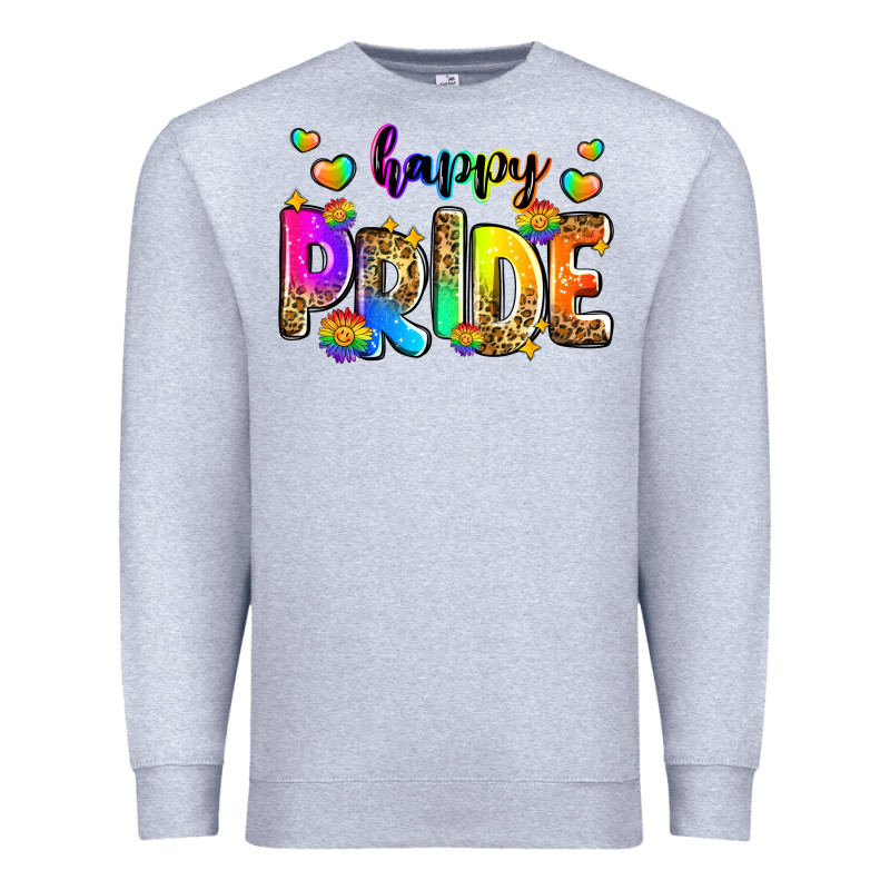 Happy Pride Premium Sweatshirt by Zillion Design Studio | Teevron