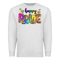 Oatmeal Heather happy pride Premium Sweatshirt - Zillion Design Studio