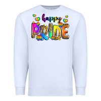 White happy pride Premium Sweatshirt - Zillion Design Studio