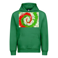 Emerald tie dye background christmas 3200x2400 Urban Hoodie - AdoDesignShop