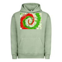 Pigment Oil Green tie dye background christmas 3200x2400 Urban Hoodie - AdoDesignShop