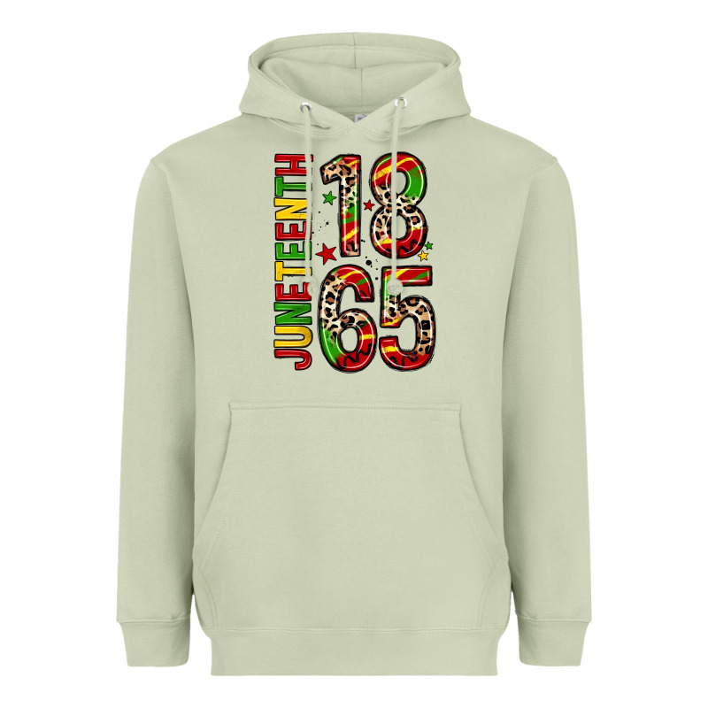 1865 Juneteenth Heavyweight Hoodie by Zillion Design Studio | Teevron