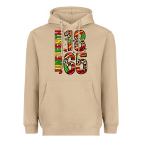 Mushroom 1865 juneteenth Heavyweight Hoodie - Zillion Design Studio