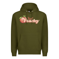 Army Green just peachy Premium Hoodie - JahusDesignShop