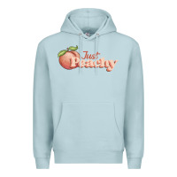 Blue Mist just peachy Premium Hoodie - JahusDesignShop