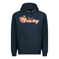 Navy just peachy Premium Hoodie - JahusDesignShop