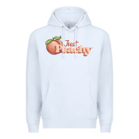 White just peachy Premium Hoodie - JahusDesignShop