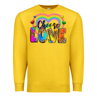 Lemon Choose love Premium Sweatshirt - Zillion Design Studio