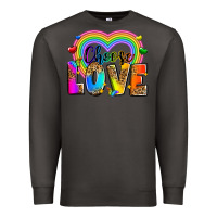 Smoke Choose love Premium Sweatshirt - Zillion Design Studio