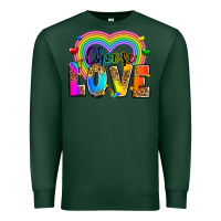 Sports Green Choose love Premium Sweatshirt - Zillion Design Studio