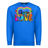 True Royal Choose love Premium Sweatshirt - Zillion Design Studio