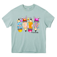 Arona Easter Teacher Life Heavy Core Tee - CowhideDigitalArt