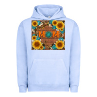 Pigment Grape Ice sunflower gemstone and mom with cowhide Urban Hoodie - Artiststas