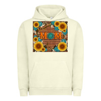 Pigment Pistachio sunflower gemstone and mom with cowhide Urban Hoodie - Artiststas
