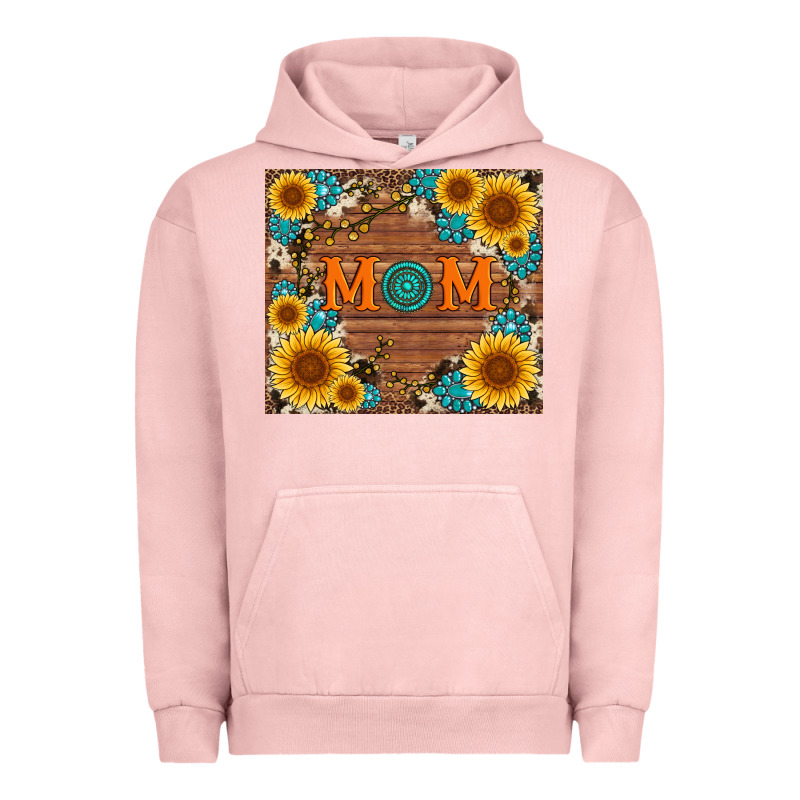 Sunflower Gemstone And Mom With Cowhide Urban Hoodie by Artiststas | Teevron