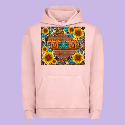 Sunflower Gemstone And Mom With Cowhide Urban Hoodie Designed By Artiststas