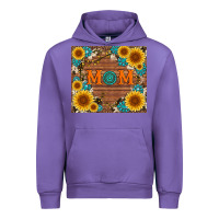 Tulip sunflower gemstone and mom with cowhide Urban Hoodie - Artiststas