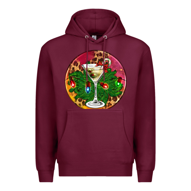 Christmas Martini Premium Hoodie by AdoDesignShop | Teevron
