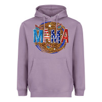 Lavender 4th of july mama Heavyweight Hoodie - texasbilliewilder