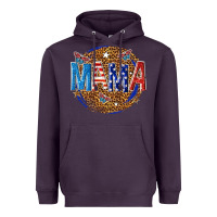 Plum 4th of july mama Heavyweight Hoodie - texasbilliewilder