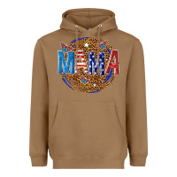 Toasted Coconut 4th of july mama Heavyweight Hoodie - texasbilliewilder