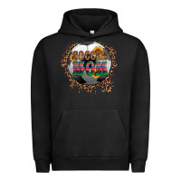 Pigment Black soccer mom with serape and leopard Urban Hoodie - Artiststas