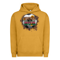 Pigment Peanut Butter soccer mom with serape and leopard Urban Hoodie - Artiststas