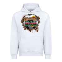 White soccer mom with serape and leopard Urban Hoodie - Artiststas