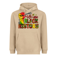 Mushroom we are black history Heavyweight Hoodie - Zillion Design Studio