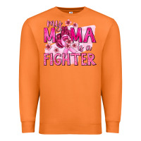 Carrot My Mama Is a Fighter with Ribbon Premium Sweatshirt - texasbilliewilder