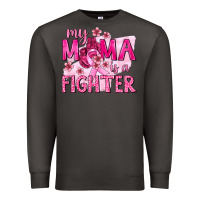 Smoke My Mama Is a Fighter with Ribbon Premium Sweatshirt - texasbilliewilder
