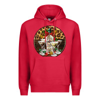 Cardinal christmas martini cocktail party Premium Hoodie - AdoDesignShop